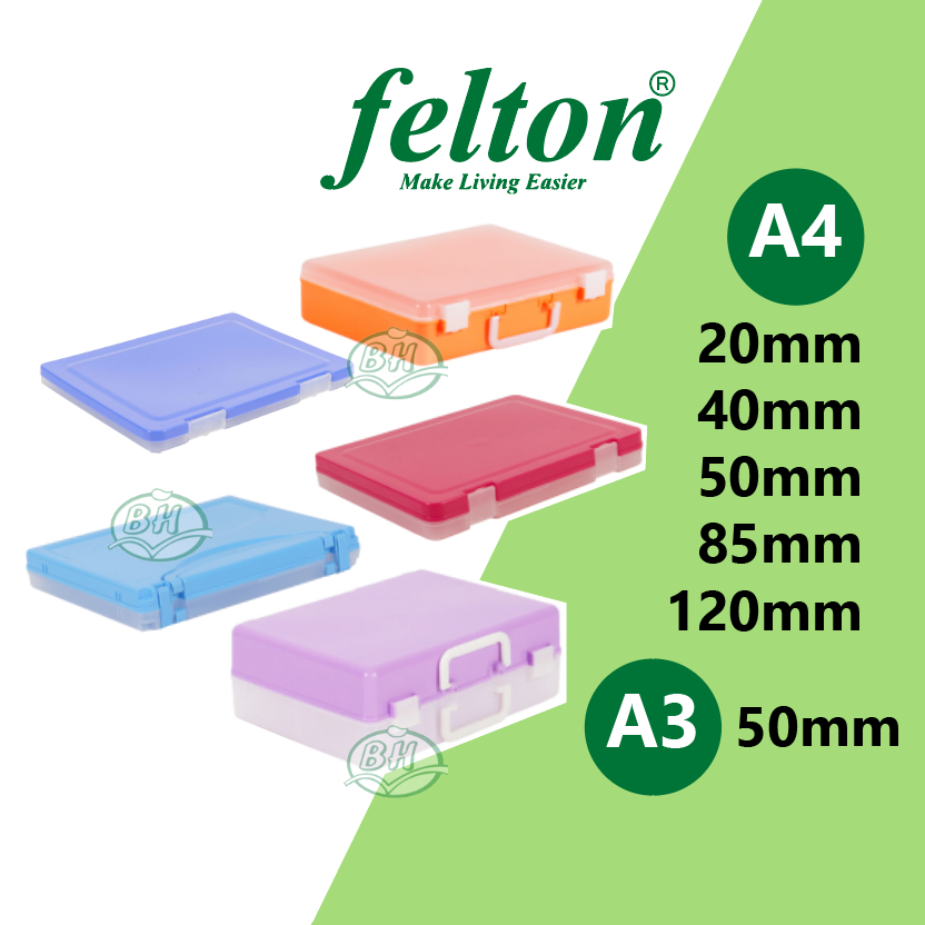 Felton A4 A3 Document Case with/without Handle / Document Holder / Fail ...
