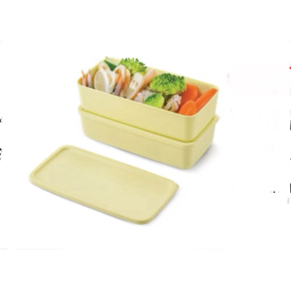 Tupperware Cubix Rect (2) 1.4L | Shopee Singapore