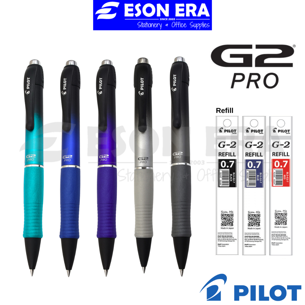 Pilot G2 PRO Gel Pen Refillable Retractable 0.7mm Pilot G2 Gelpen ...
