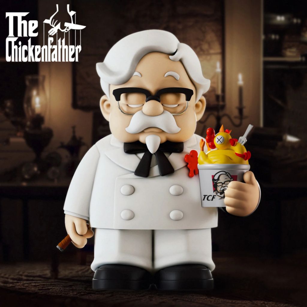 10cm KFC Colonel Sanders The Godfather Vito Corleone TCF The Chicken ...