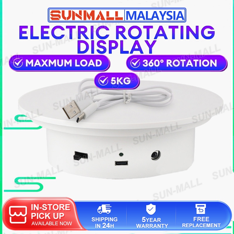 Rotating Display Stand 360 Electric Rotating Display Stand Stand ...