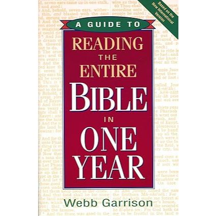Christian Book*A Guide To Reading the Entire Bible in One Year*Bible ...