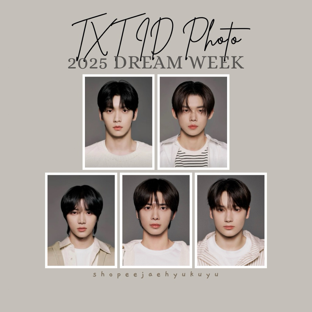 TOMORROW X TOGETHER(TXT) MOA ZONE モアゾーン 証明写真 IDフォト