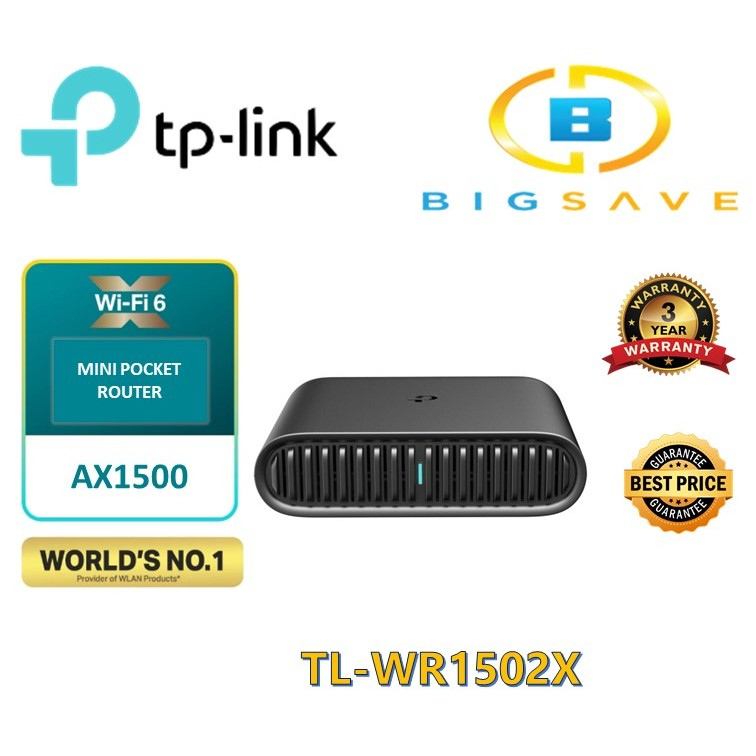 TP-LINK TL-WR1502X AX1500 WI-FI 6 TRAVEL ROUTER | Shopee Singapore