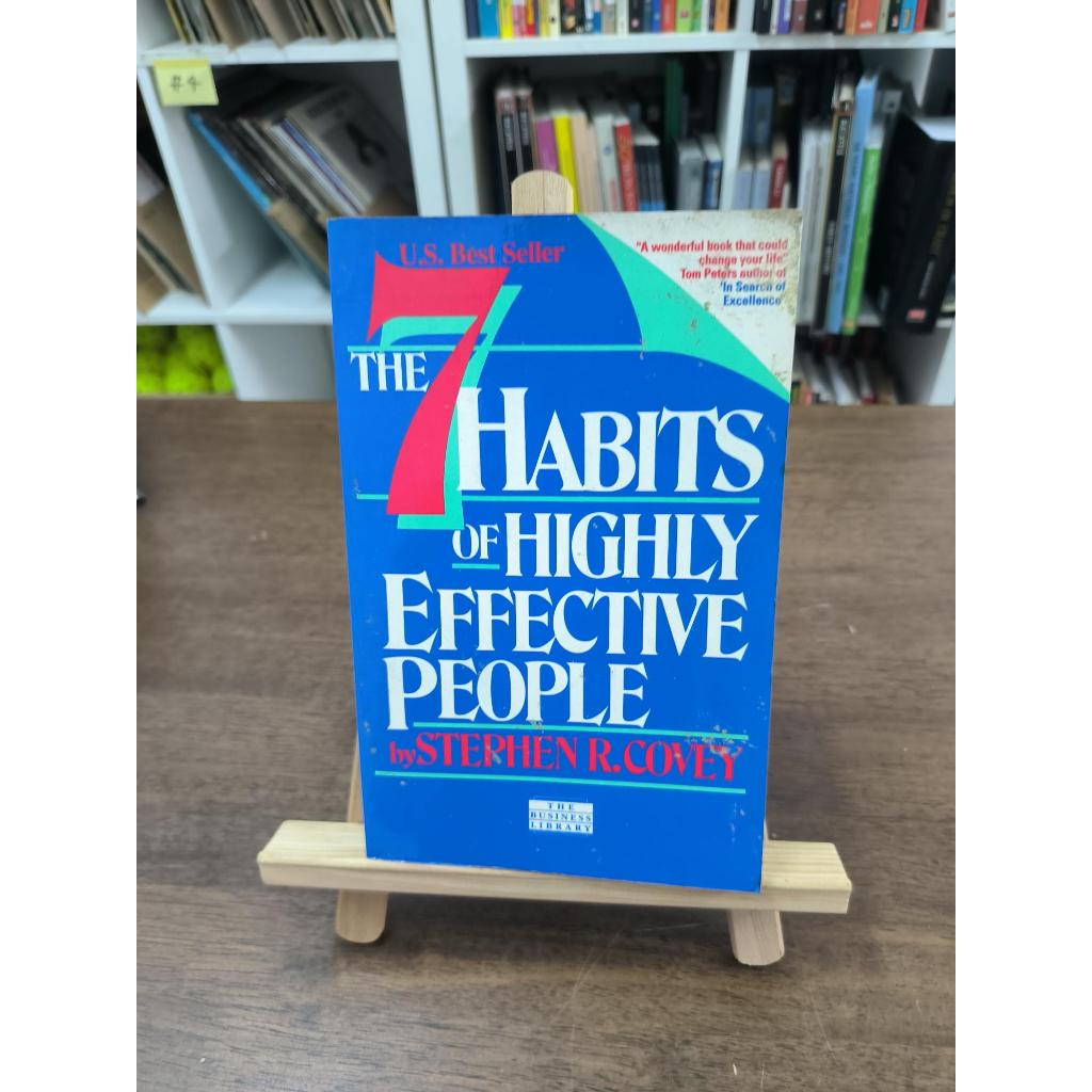 The 7 Habits of Highly Effective People: Stephen R Covey (Foxing in ...