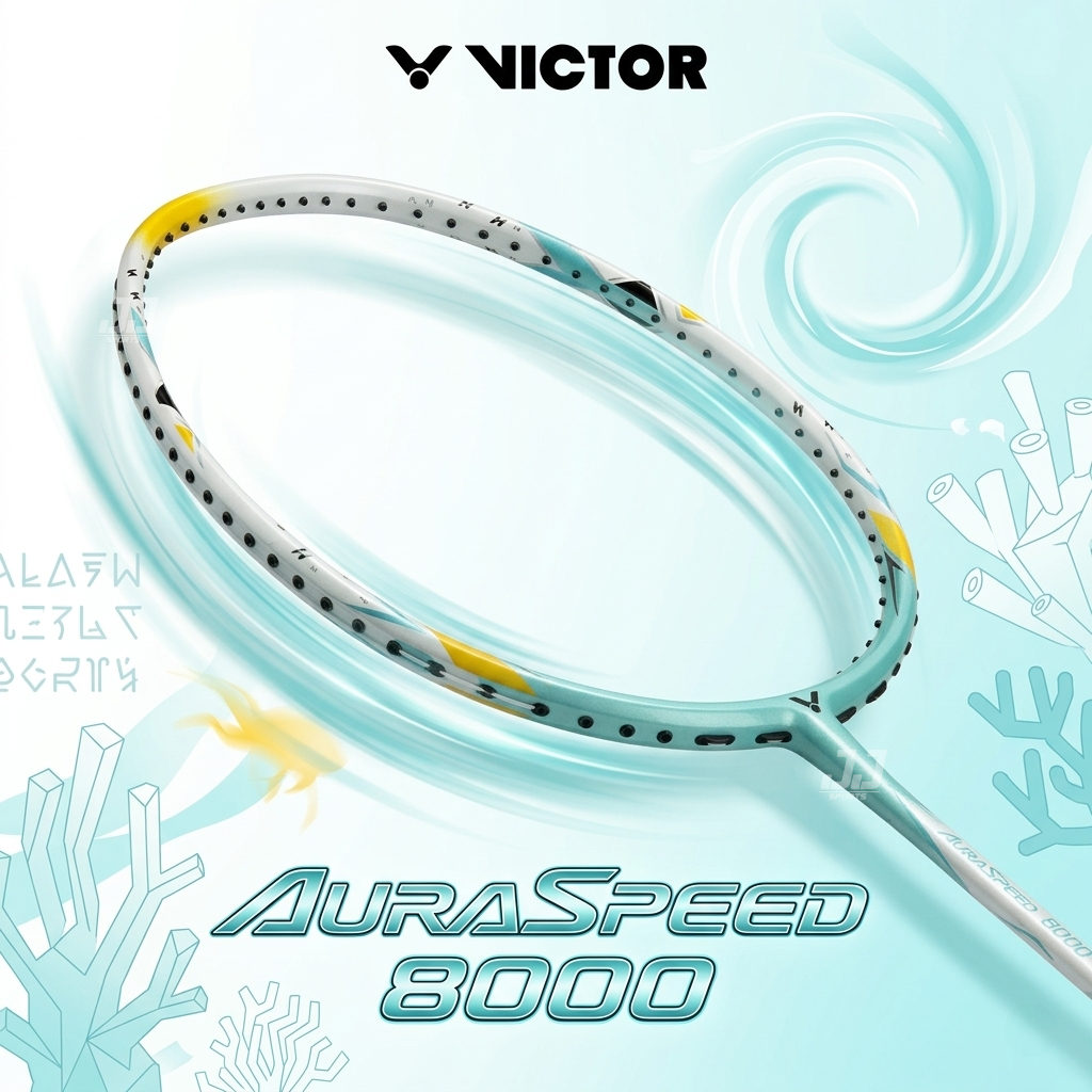 VICTOR Auraspeed 8000 & 9000 Racket Badminton Racket | Shopee Singapore