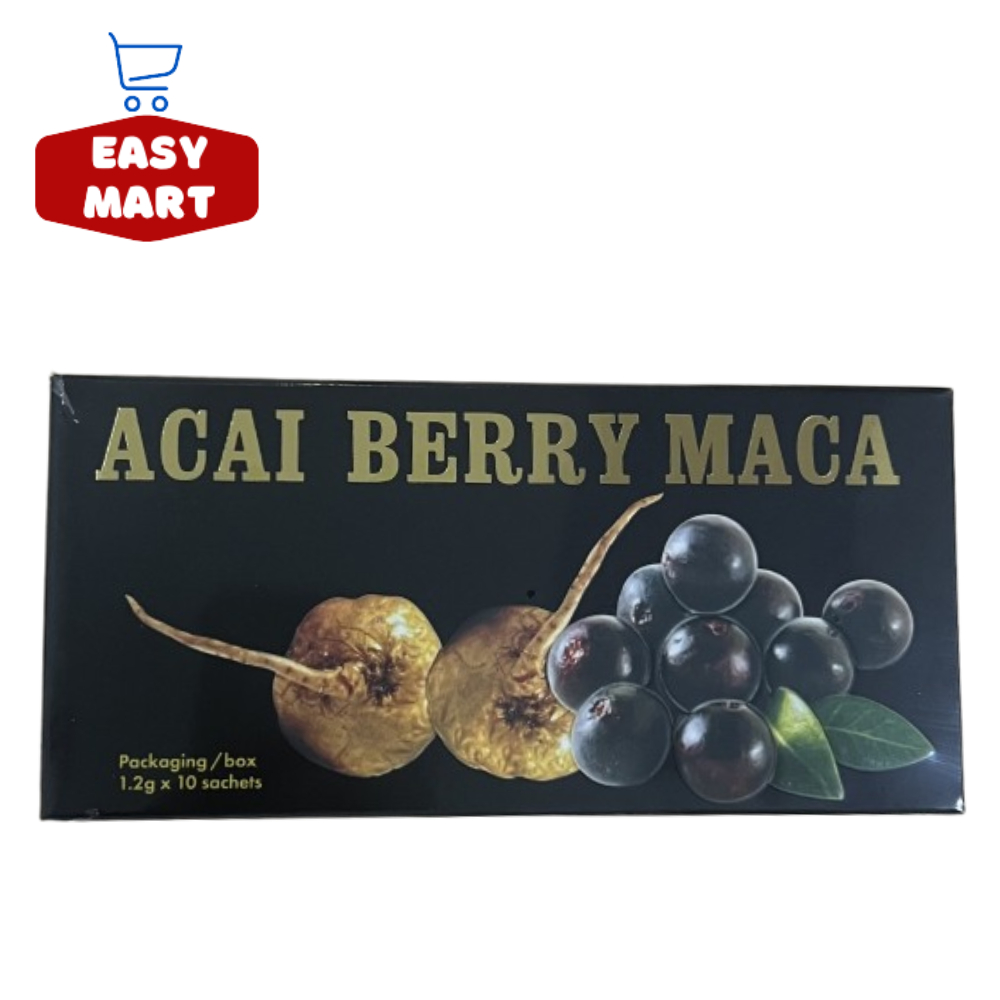 ACAI BERRY MACA POWDER (1.2GRAM X 10SACHETS) | Shopee Singapore