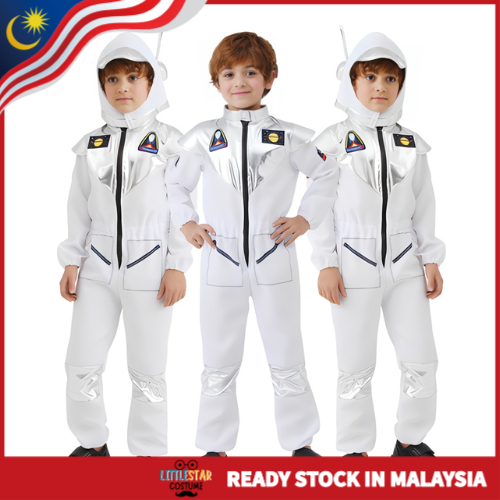 Deluxe Kids Astronaut Costume for Boys – Space Suit Cosplay Outfit for ...