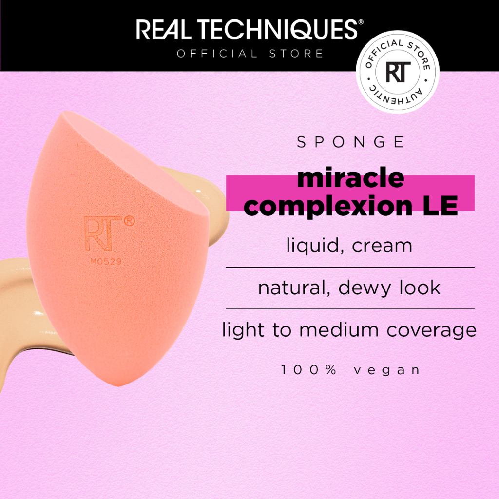 Real Techniques Miracle Complexion Sponge (Limited Edition Ornament ...
