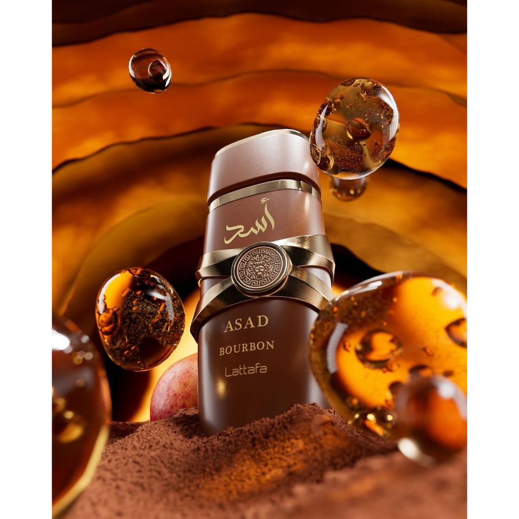 Lattafa Asad Bourbon Brown 100ML Perfume Long-Lasting Strong Spicy
