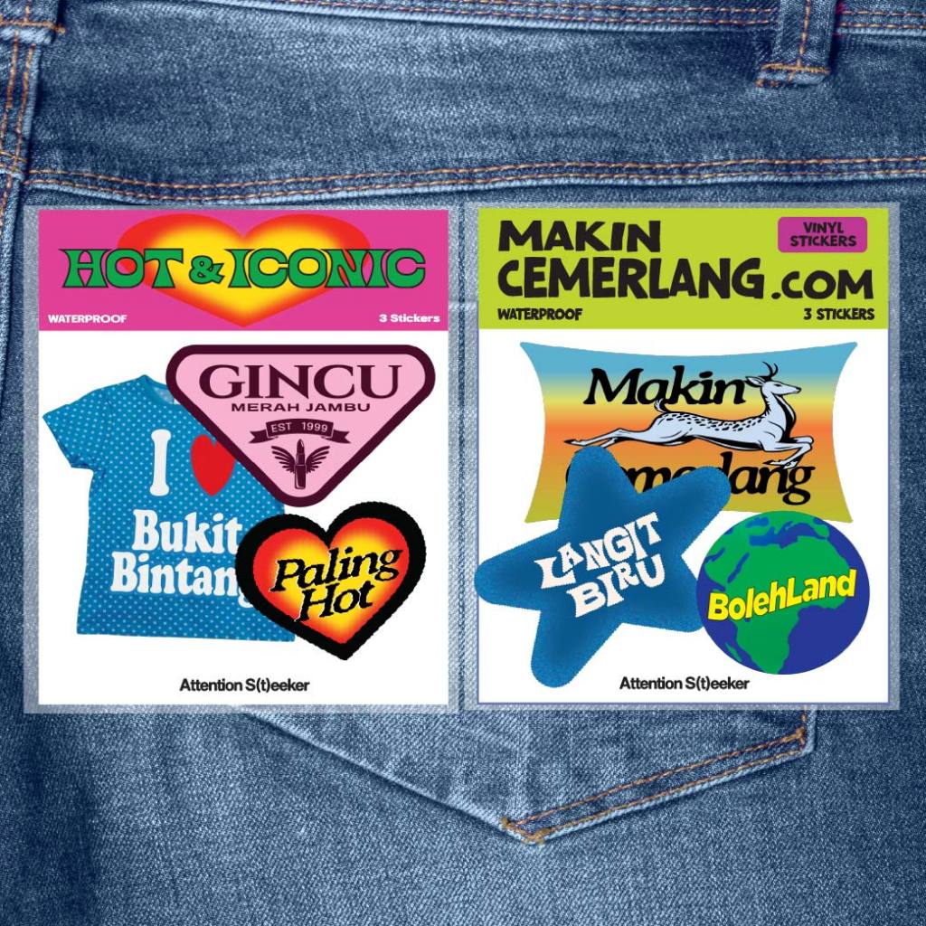 Sticker Pack Untuk Budak Cool Waterproof | Shopee Singapore