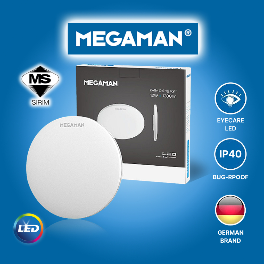 MEGAMAN Ceiling LED 24/36W Switch Dimming 3 in 1 Colour Lampu Syiling ...