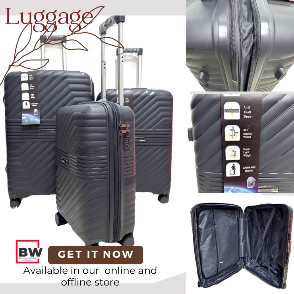 PP 1084 Travel Luggage cabin hand carry check inn suitcase travel ...