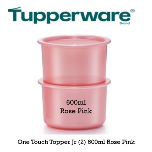 Tupperware Lucky Munch One Touch Rose 1.25L (2pcs) OR Pink Red OR ...