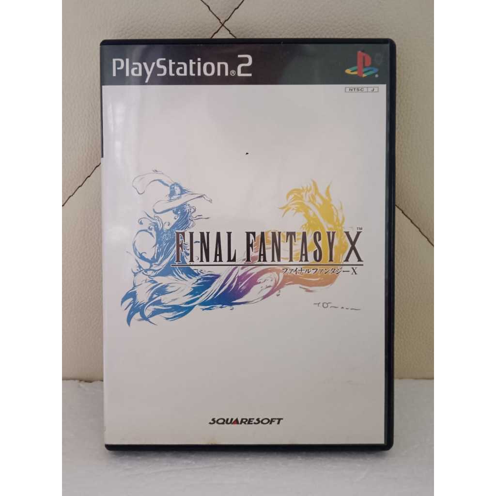 [USED] PS2 FINAL FANTASY X / FINAL FANTASY 10 (JAPANESE LANGUAGE ...