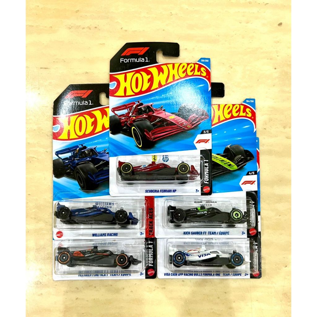 Hot Wheels Formula 1 (Scuderia Ferrari HP, Williams Racing