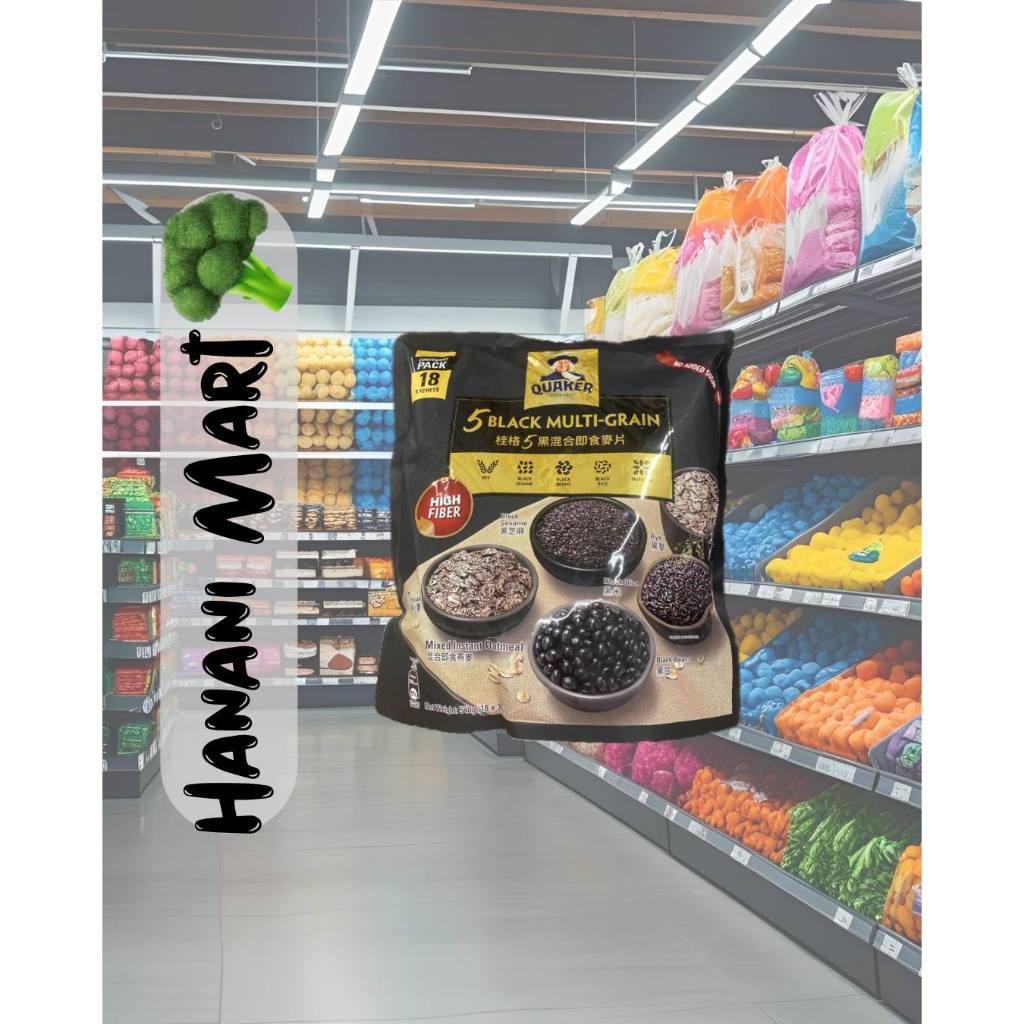 Quaker Five Black Multigrain Mix Oat (30gx18s) | Shopee Singapore