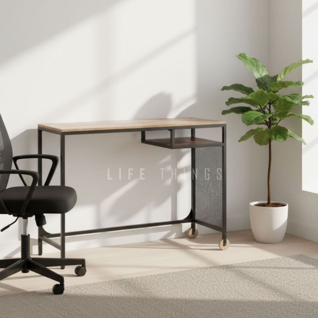 IKEA FJALLBO Laptop table, Meja komputer riba, Office table | Shopee ...
