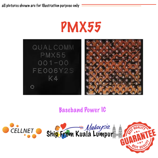 [Cellnet] PMX55 pmx55 Baseband Power IC New From Kuala Lumpur | Shopee ...