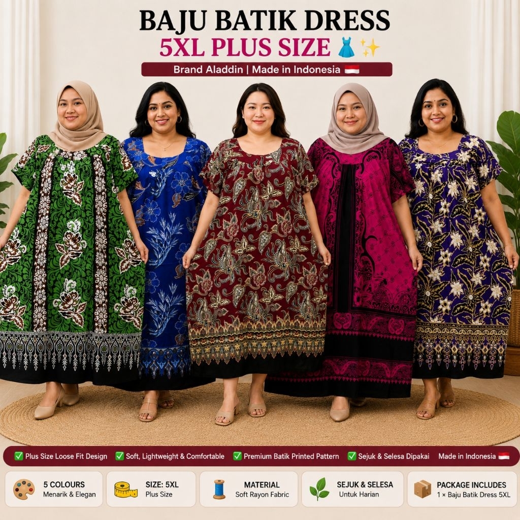 Batik Dress modern styles | Shopee Singapore