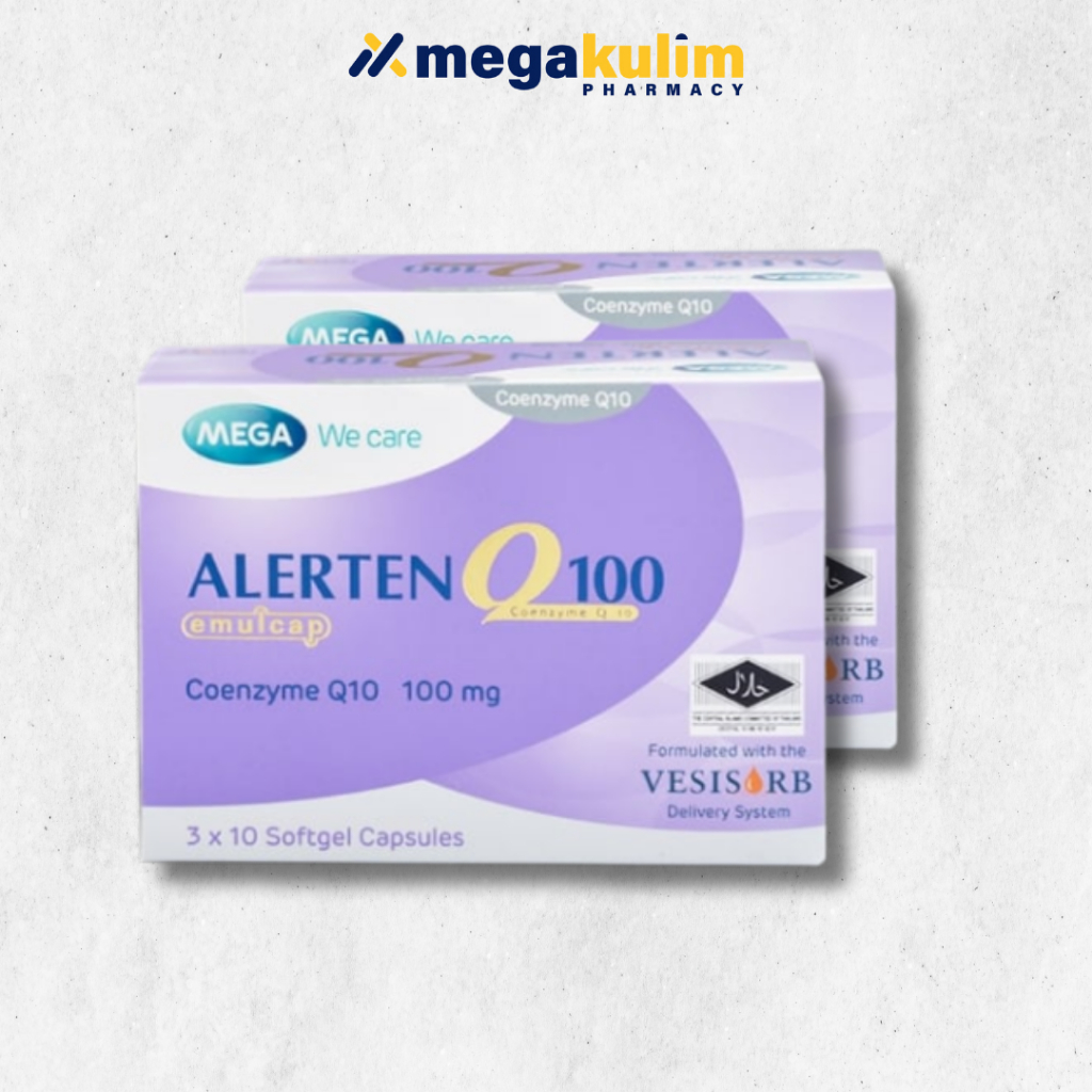 Biolife Alerten Q10 25mg 30 cap / 100mg 2x30cap | Shopee Singapore