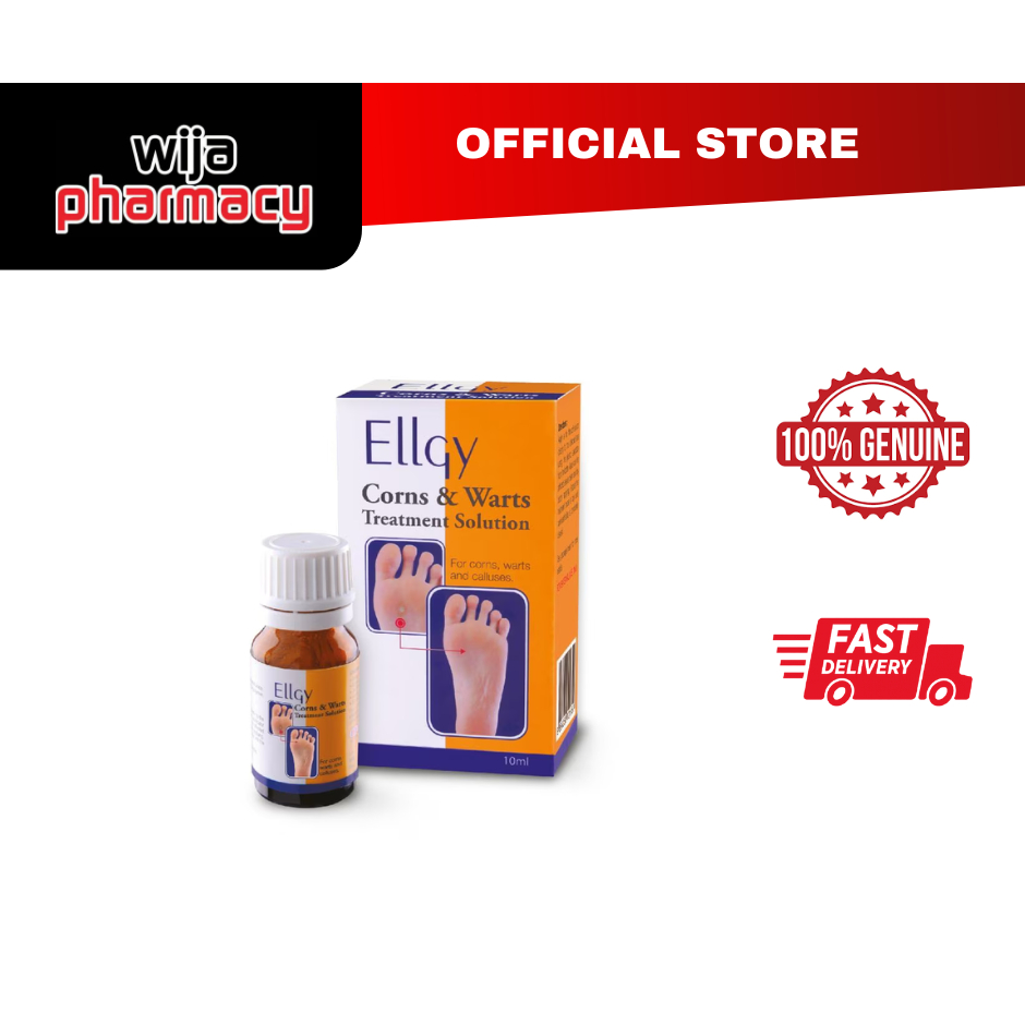 ELLGY PLUS CORNS & WARTS TREATMENT SOLUTION 10ML | Shopee Singapore