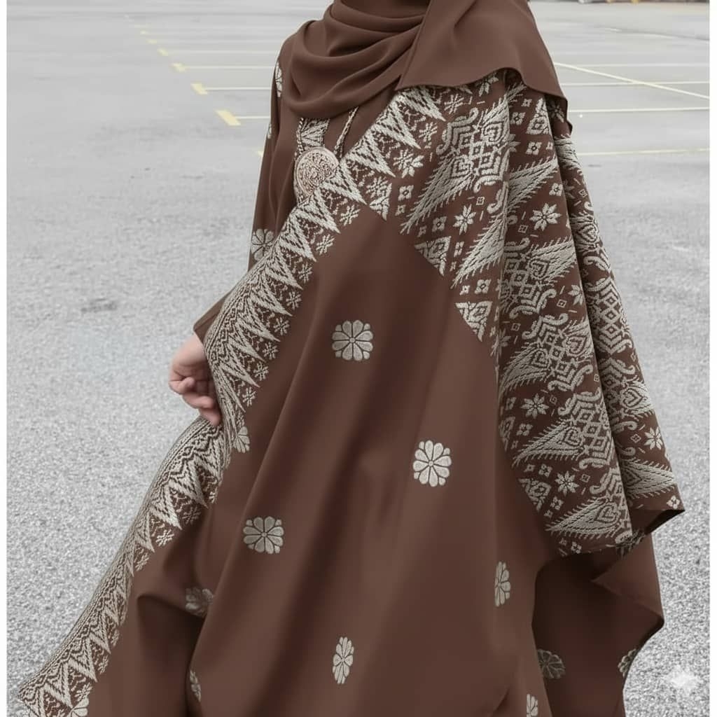 Selendang Chorak | Shawl | Exclusive Hidaya Songket | Embroidered ...