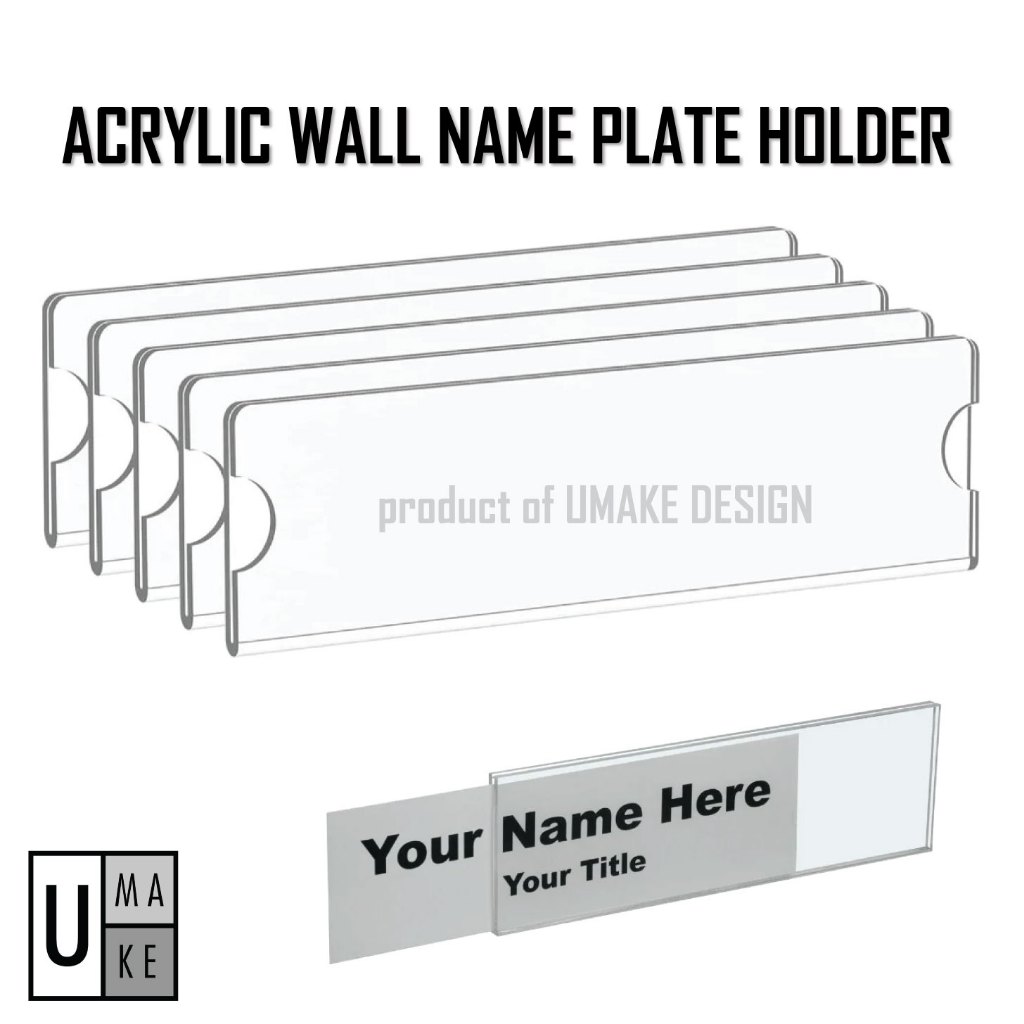 Acrylic Name Plate Door Acrylic Name Plate Stick Door Holder Name Plate ...