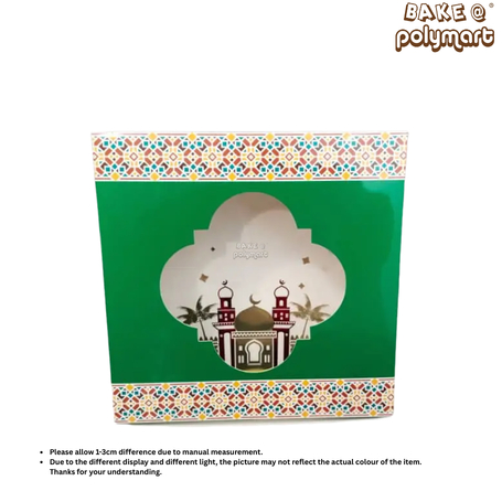 Box Hari Raya Square / Kuih Lapis Window Box Raya (W232) - 10