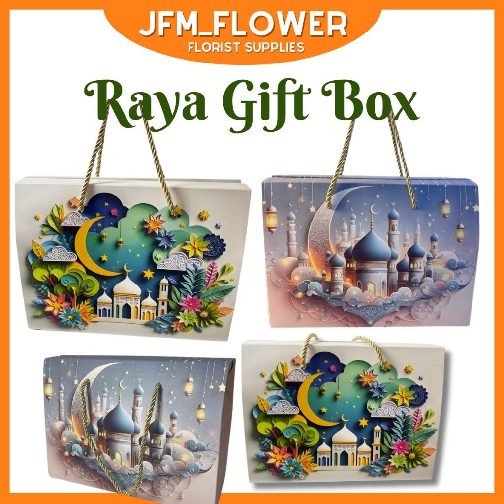 [RM2.65/PCS] **20 PCS** Hari Raya Aidilfitri Boxes 2026/Raya Box/Kotak ...