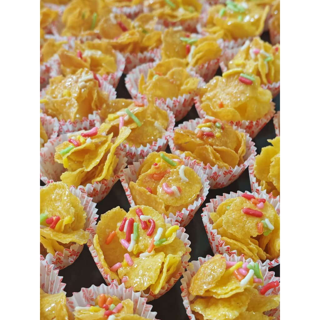 BeeFLakes Cornflakes with Pure Honey - Crunchy & Sweet Snack in Mini ...