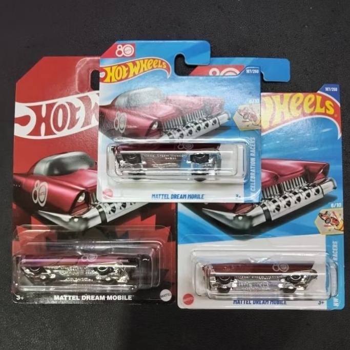 Hot Wheels 80 Mattel Dream Mobile Mattel 80th Anniversary | Shopee ...