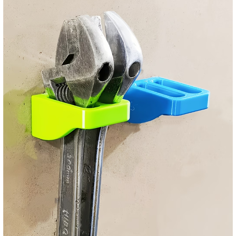 Plier Tool and Spanner Plastic Wall-Mounted Tool Holder Rack for Garage ...