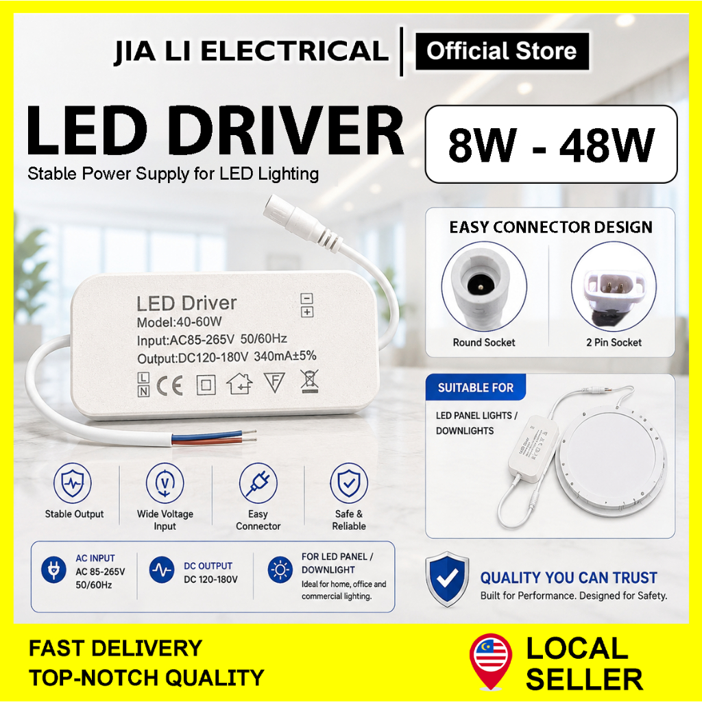 LED Driver CC/CV, Dimmable | Shopee SG