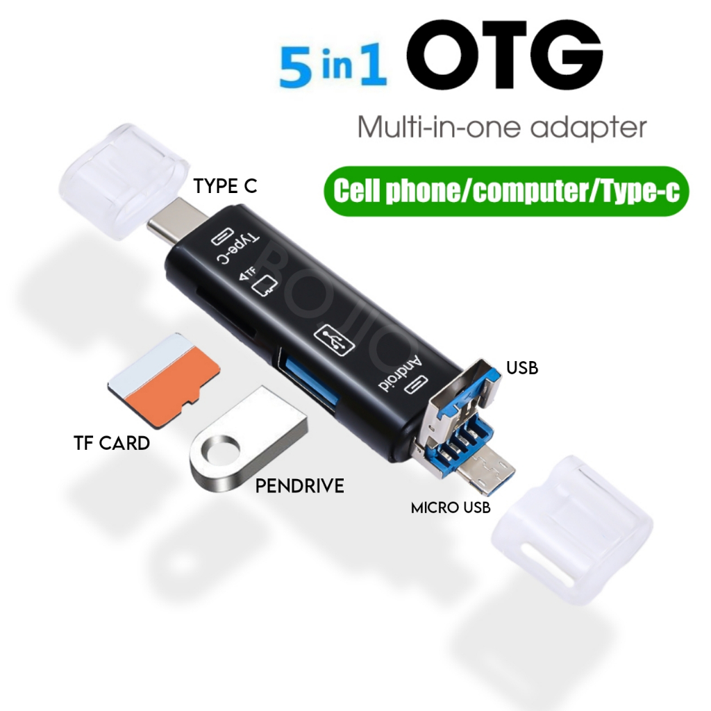 Universal 5 in 1 OTG Reader Multifunction Type C OTG Micro USB card ...