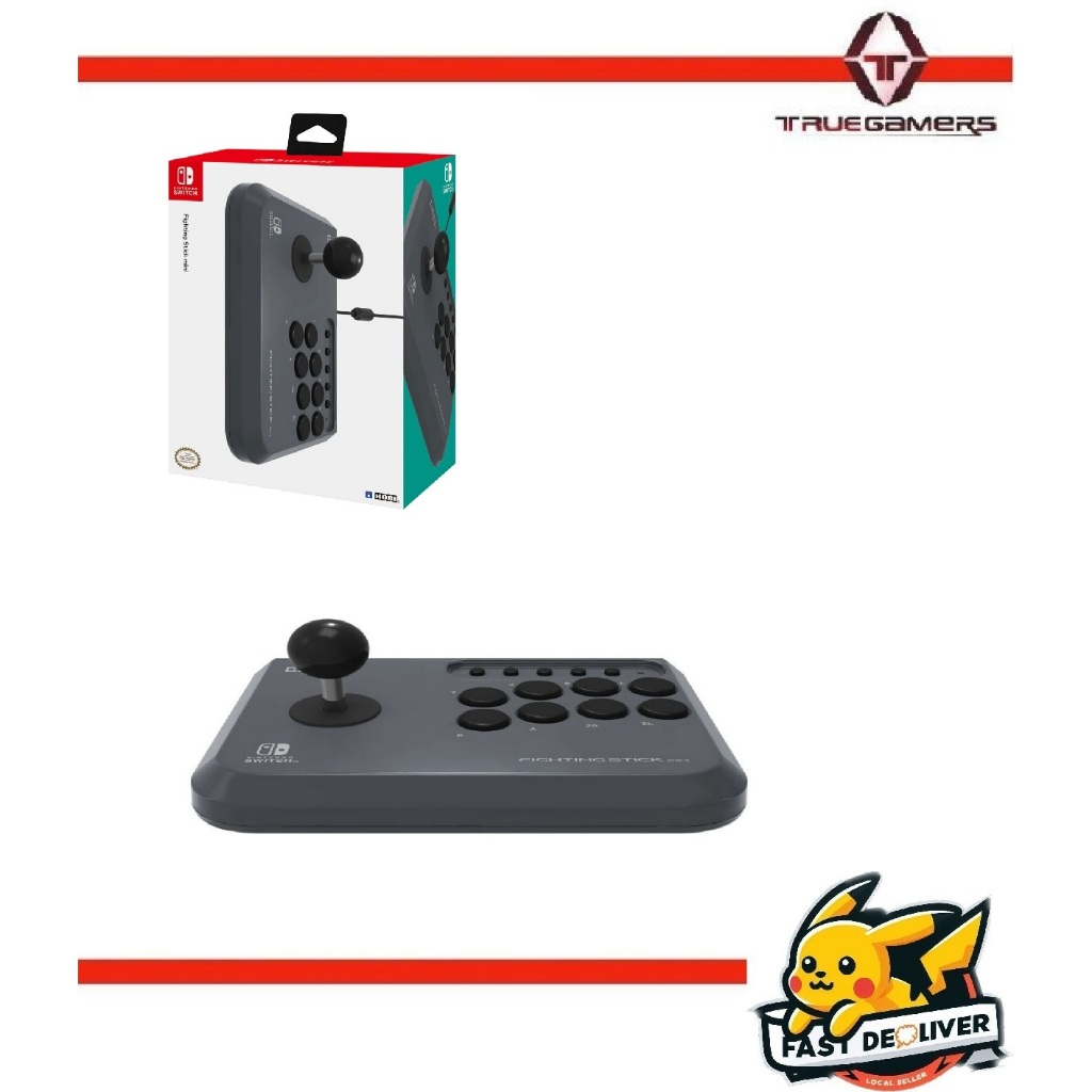HORI Premium Fighting Stick For Nintendo Switch 2 NS2/OLED/V1/V2 Black ...