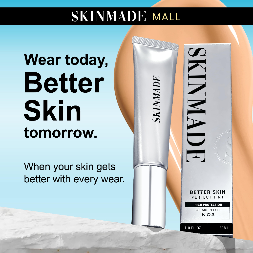 [NEW] SKINMADE Better Skin Perfect Tint | Skin Tint SPF50+ with ...