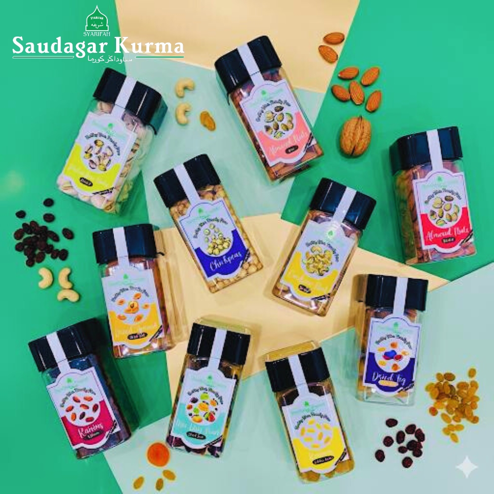 Saudagar Kurma - Healthy nuts, dried fruits & raisins Pack (HQ300 ...