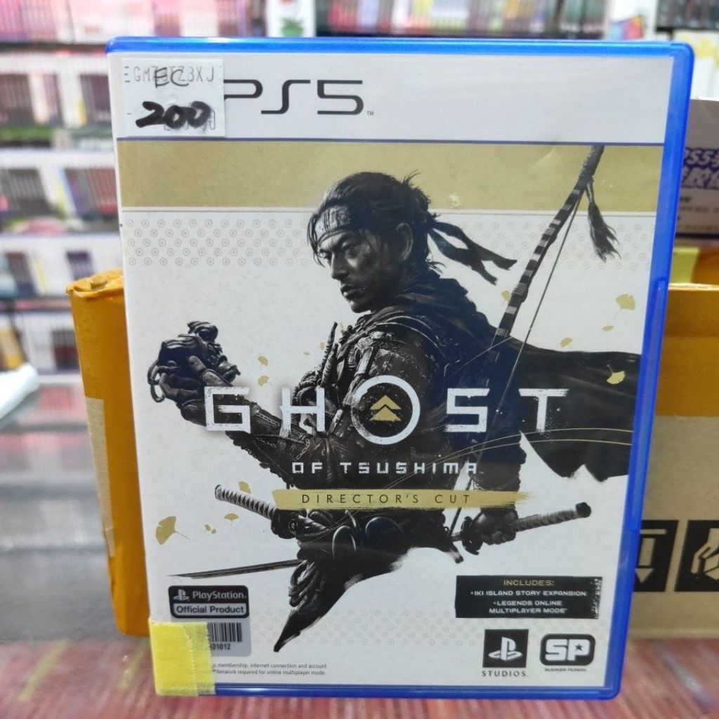 PS5 GHOST OF TSUSHIMA DIRECTOR'S CUT ENG CHI R3 USED | Shopee Singapore