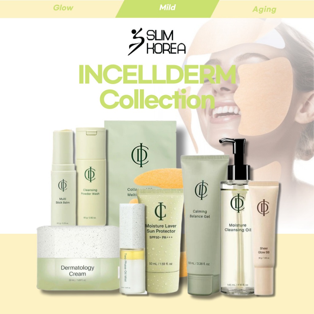 2025 INCELLDERM Best Collection Cleansing Oil Powder Cleanser Cream ...