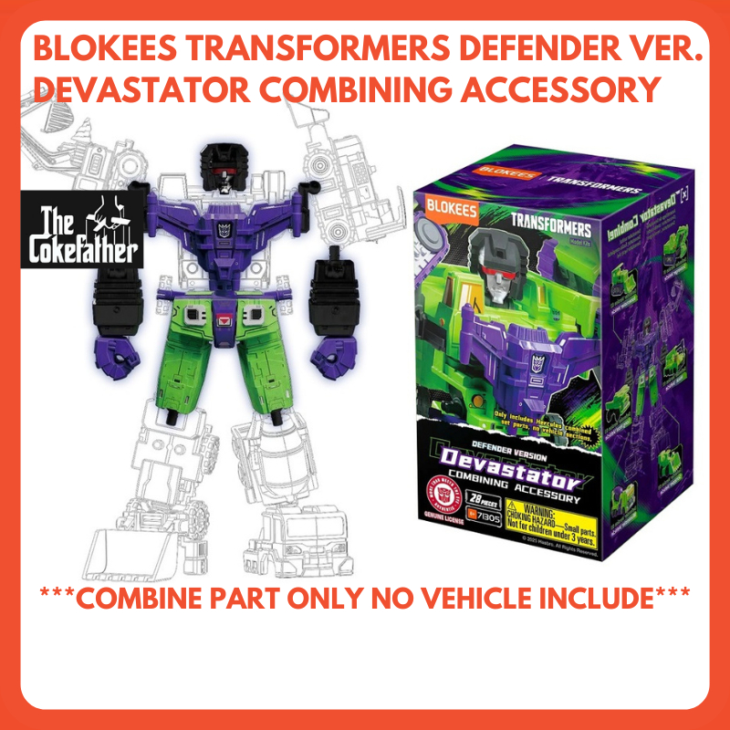 Blokees Transformers Defender Version Devastator Combining Accessory ...