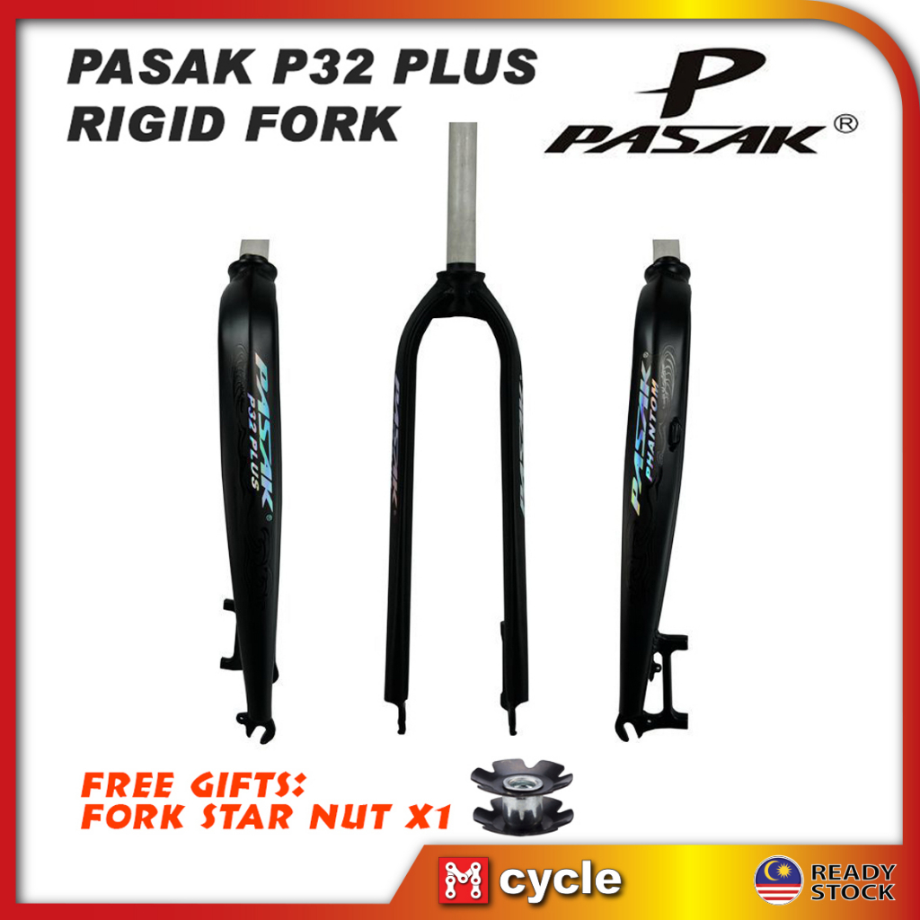 Pasak P32 Plus Alloy Lightweight Bicycle Rigid Fork Disc Brake 26ER 27.5ER 29ER 700C Mtb Moutain Road Bike Mcycle Shopee Singapore