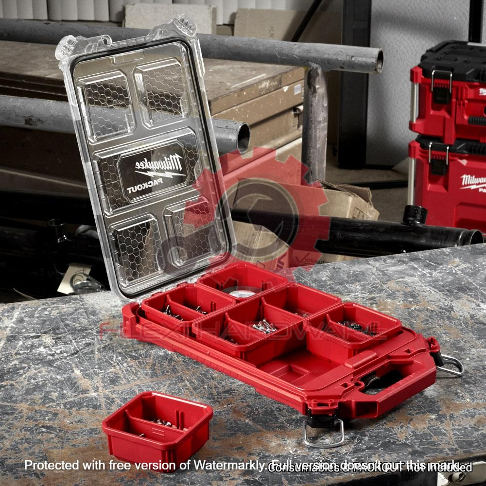 Milwaukee PACKOUT Low Profile Compact Organizer (48-22-8436) | Shopee ...