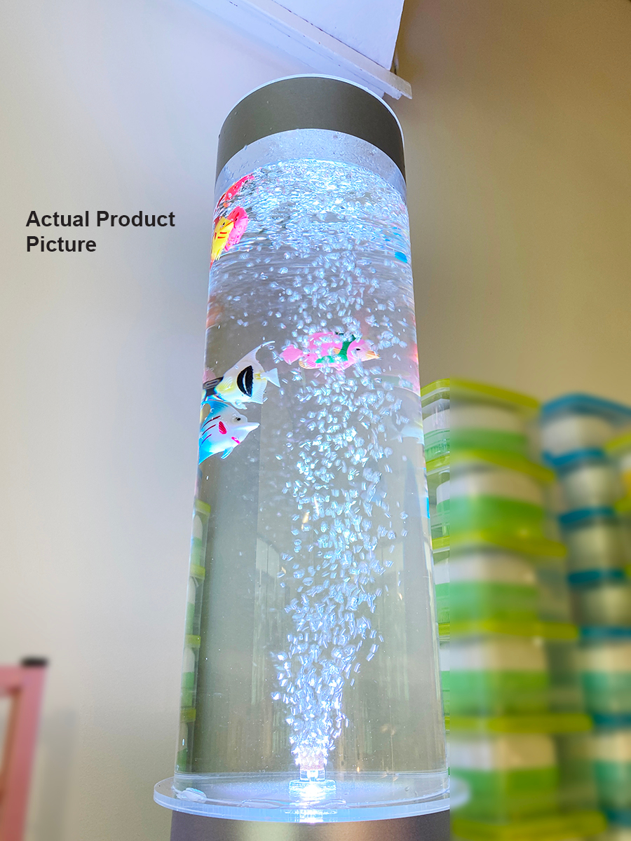 Sensory Bubble Tube 2 feet Artificial Fish Multi sensory Room Autism ...