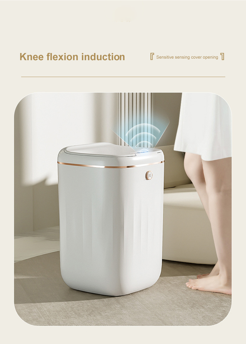 20L Automatic Touchless Rubbish Bin Large Capacity Charge Version Smart