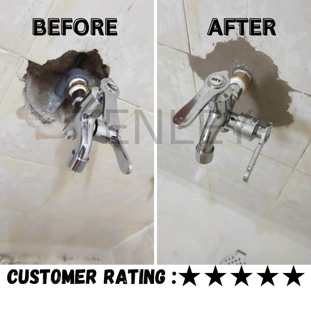 Tenley WaterProof Cement 3 Mins Quick Dry Simen Kalis Air Cepat Kering ...