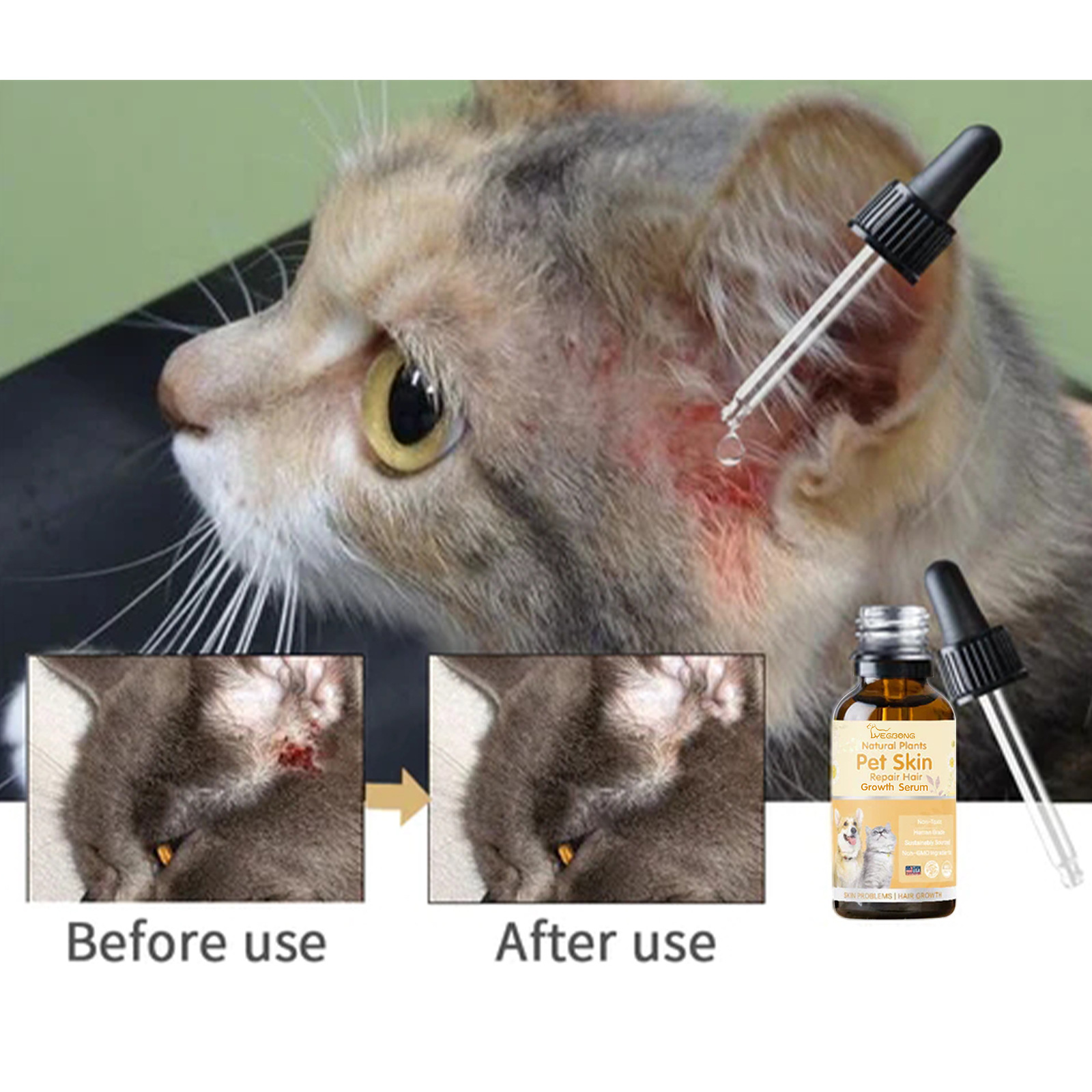 Picture of The Most Effective Medicine for Ringworm Scabies Fleas Wounds Pests ...
