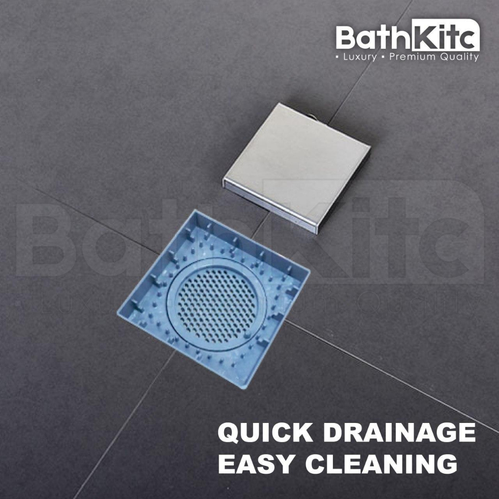 Floor Trap Floor Grating Anti Cockroach ABS Base Smart Floor Trap Tile ...