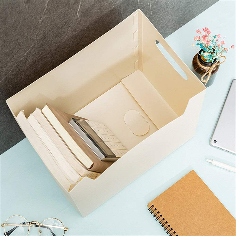 EASY SORTING 》Multifunction Storage Box Foldable File Folder Document ...