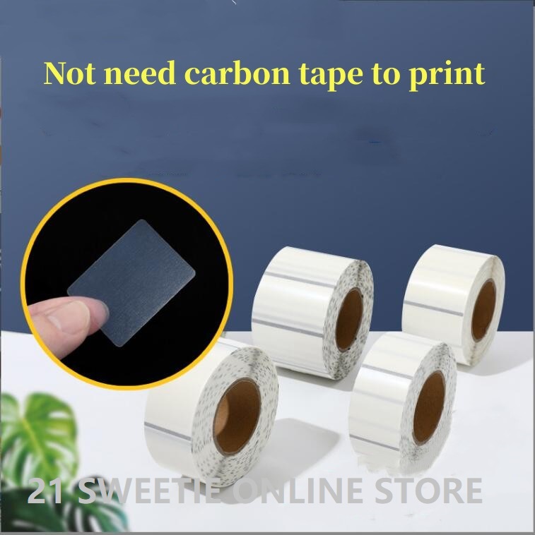 All Transparent Thermal Sticker Rolls PVC PET ISO Adhesive Clear Label ...